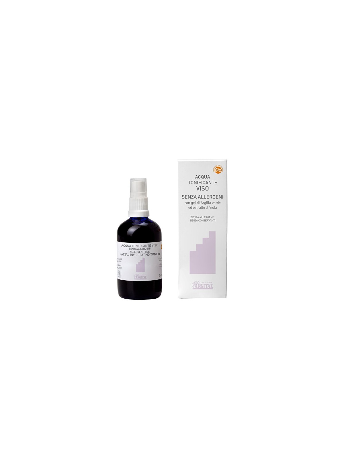 Argital Tonico ipoallergenico per la pelle con violetta 100 ml donna