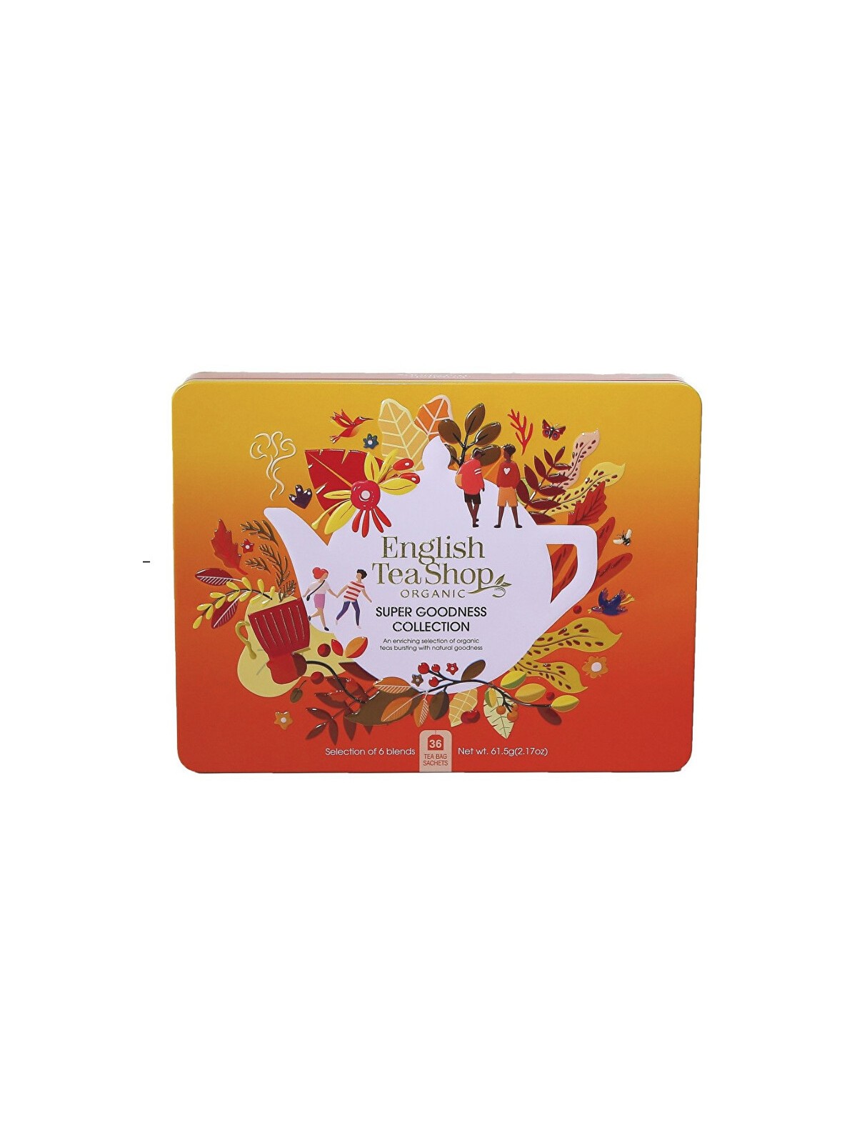English Tea Shop Cofanetto regalo Super bontà BIO all'arancia in scatola di latta da 36 bustine unisex