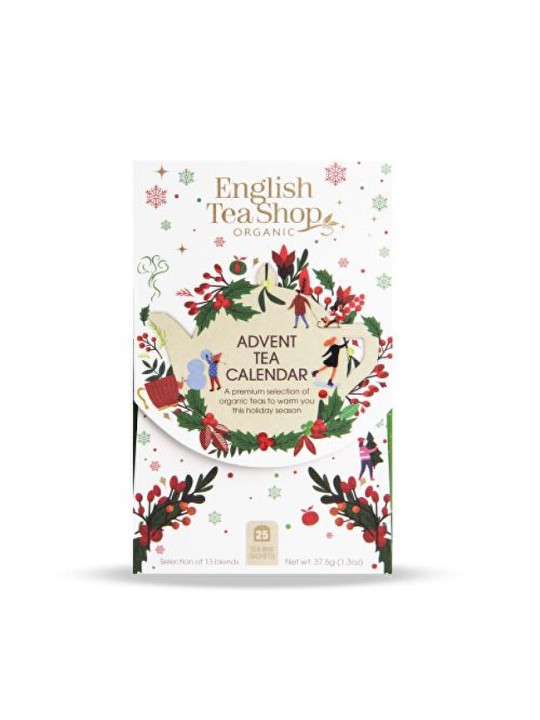 English Tea Shop Calendario dell'Avvento Scatola bianca da 25 sacchetti unisex