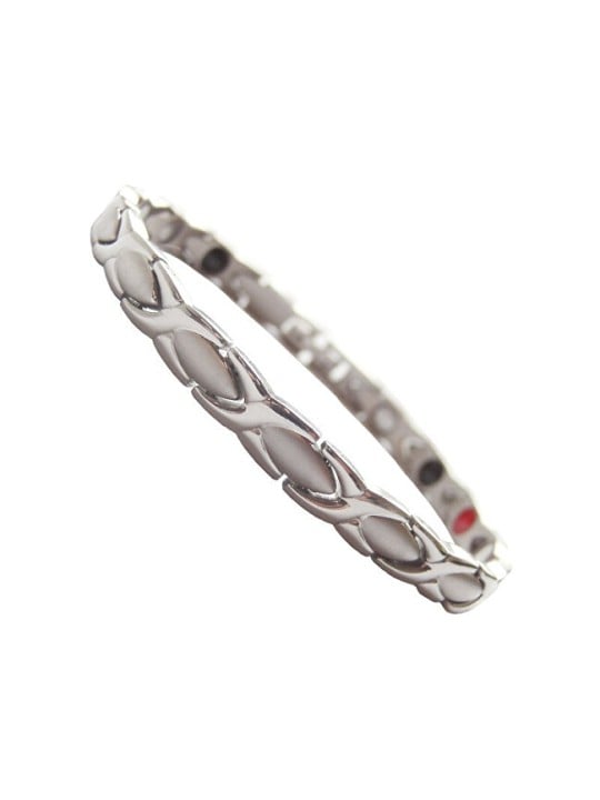 Euro Trade Plus Bracciale magnetico multifunzionale, larghezza 6 mm donna