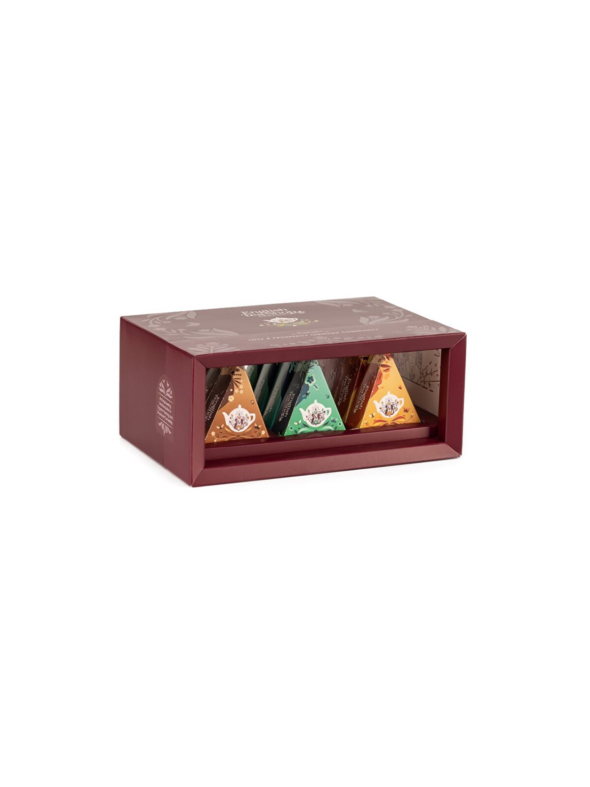 English Tea Shop Fantastica collezione regalo di 12 piramidi BIO unisex