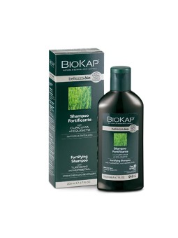 Biokap Shampoo rinforzante BIO con curcuma ed estratto di equiseto per capelli fini 200 ml unisex