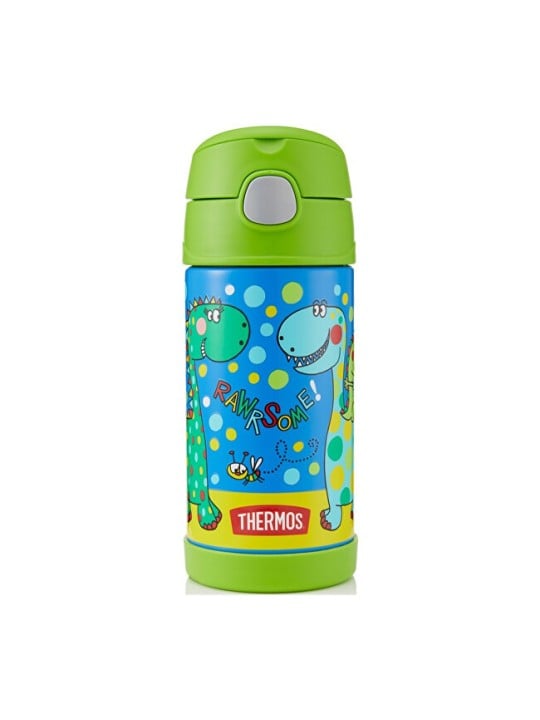 Thermos Thermos per bambini FUNtainer con cannuccia - dinosauro 355 ml bambino