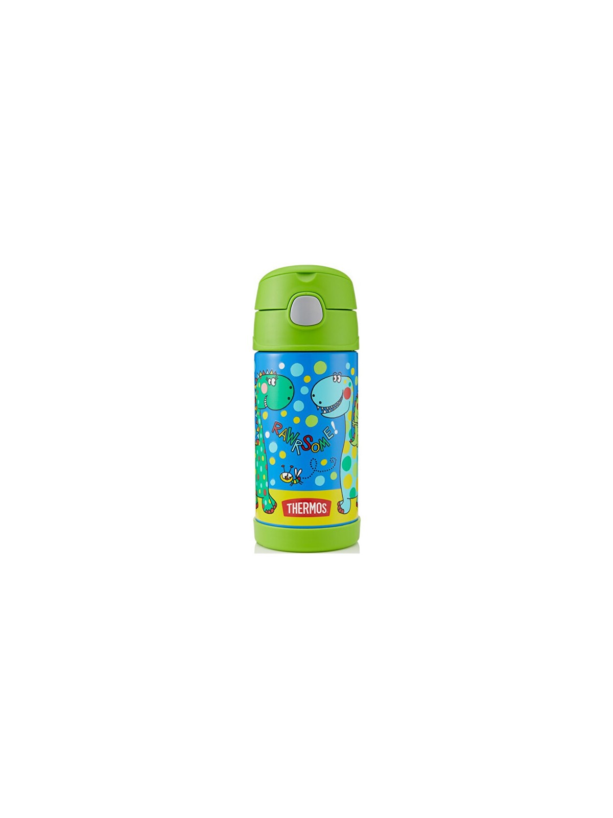 Thermos Thermos per bambini FUNtainer con cannuccia - dinosauro 355 ml bambino