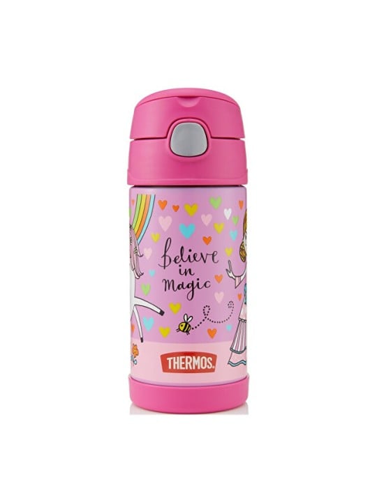 Thermos Thermos per bambini FUNtainer con cannuccia - unicorno 355 ml bambino