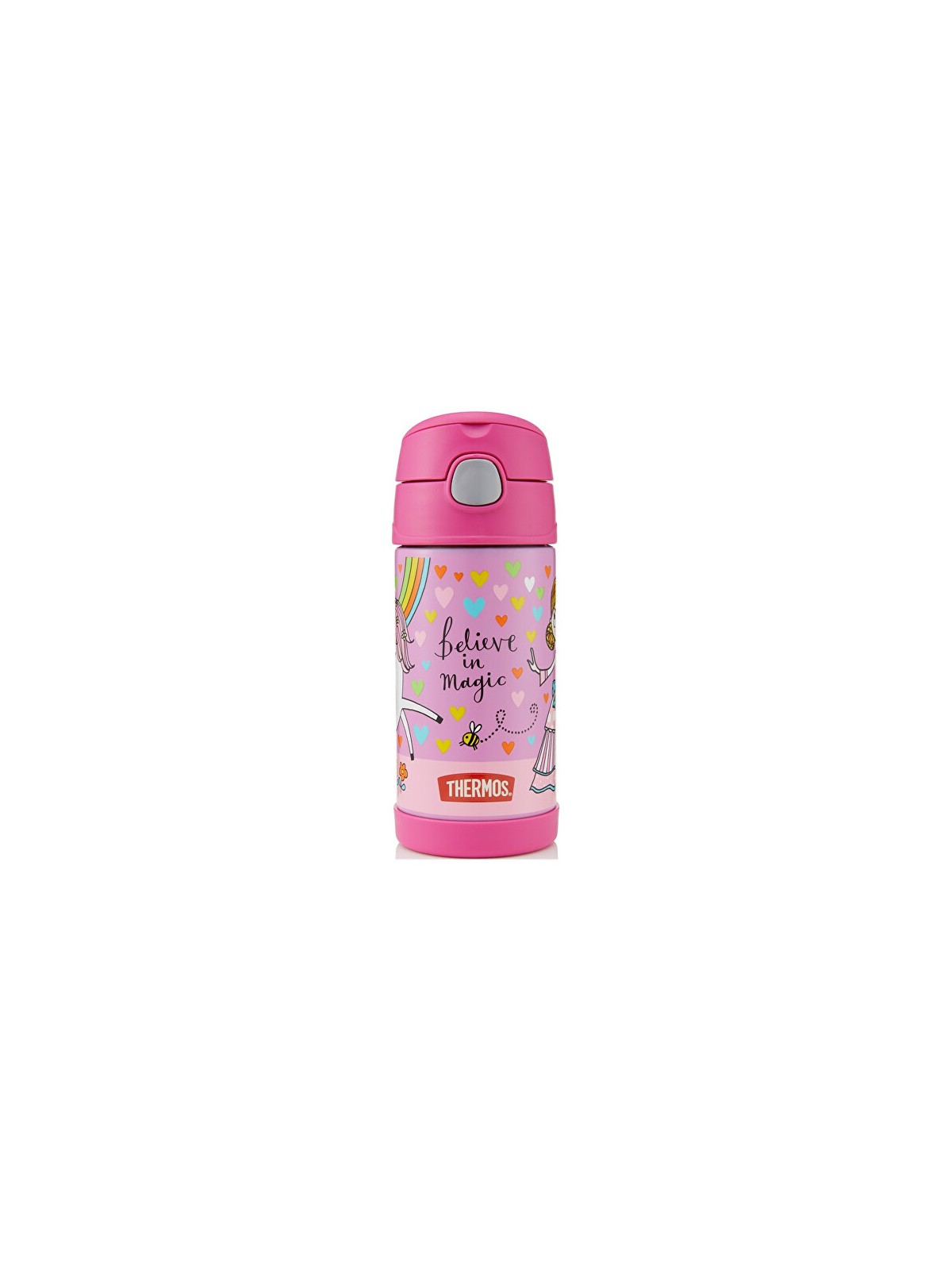 Thermos Thermos per bambini FUNtainer con cannuccia - unicorno 355 ml bambino