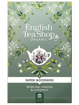 English Tea Shop Tè bianco, matcha e cannella BIO 20 bustine unisex