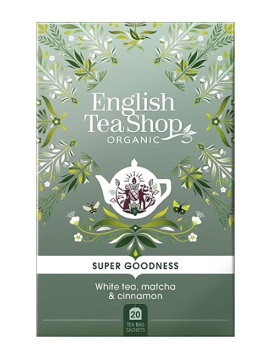 English Tea Shop Tè bianco, matcha e cannella BIO 20 bustine unisex