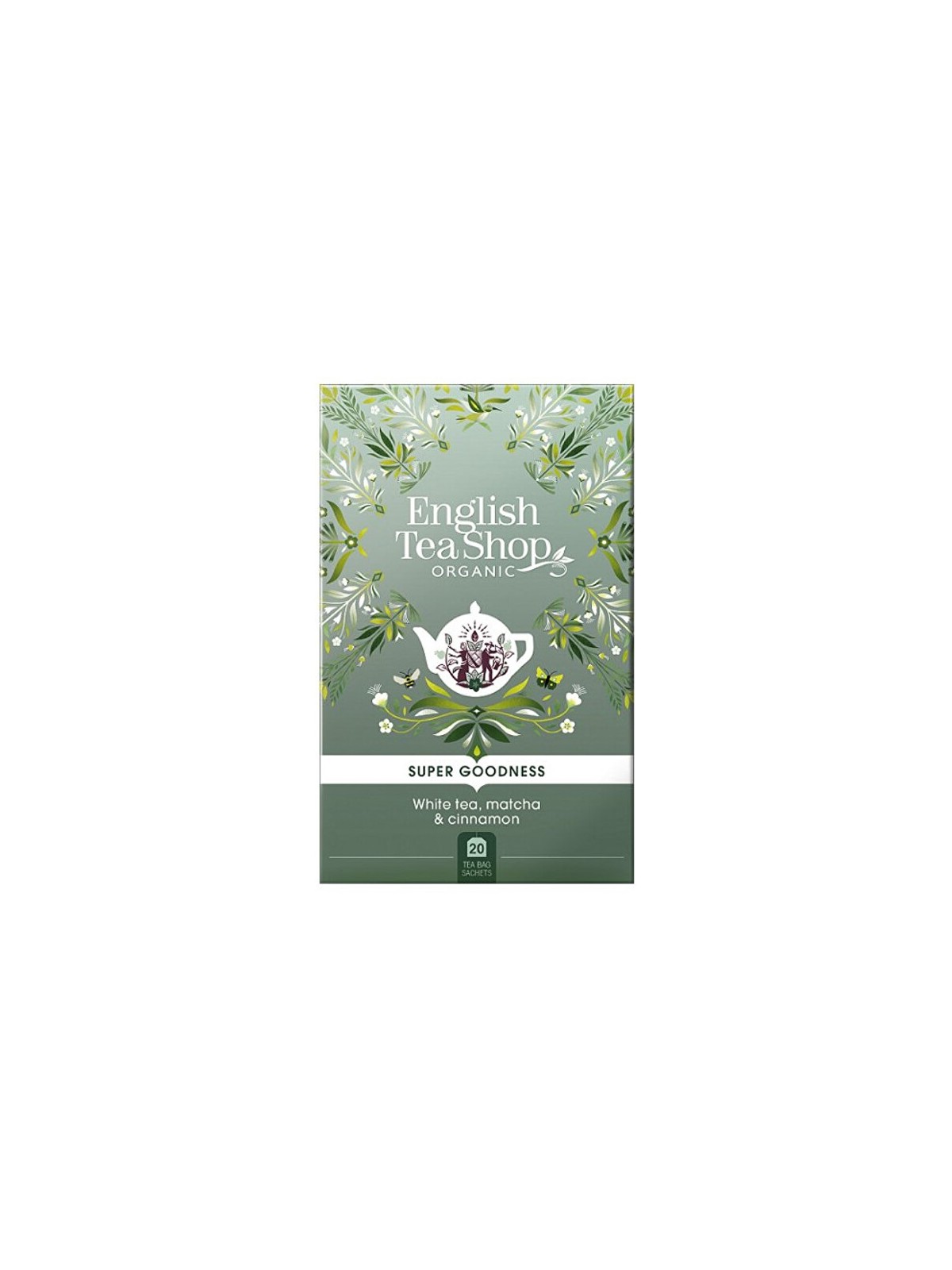 English Tea Shop Tè bianco, matcha e cannella BIO 20 bustine unisex