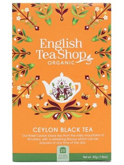 English Tea Shop Tè nero Ceylon BIO, 20 bustine unisex