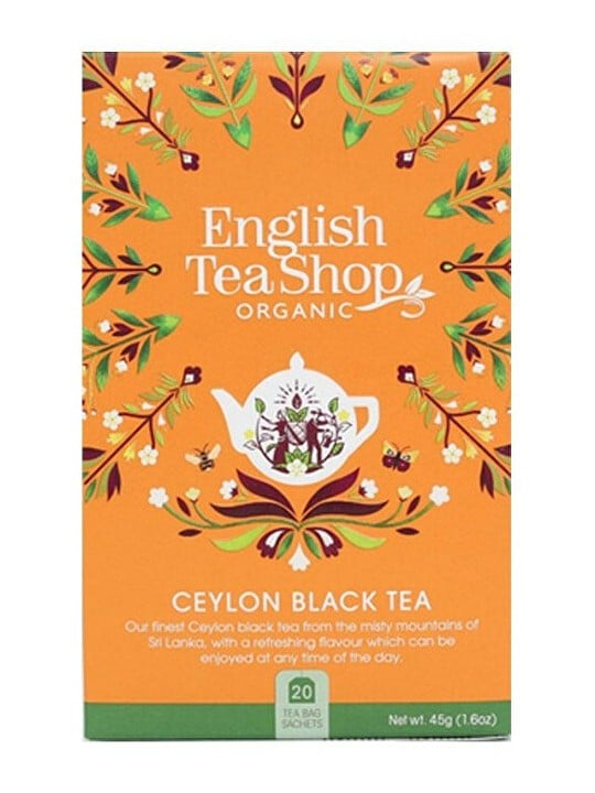 English Tea Shop Tè nero Ceylon BIO, 20 bustine unisex