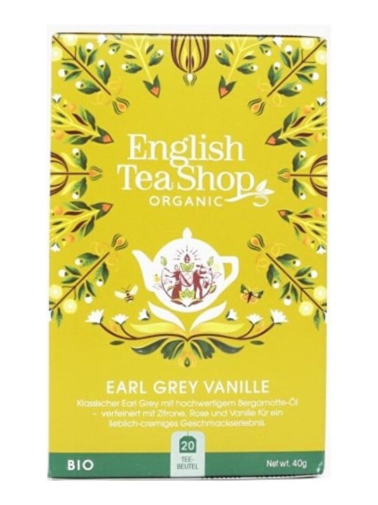 English Tea Shop Vaniglia e Earl Grey BIO, 20 bustine unisex