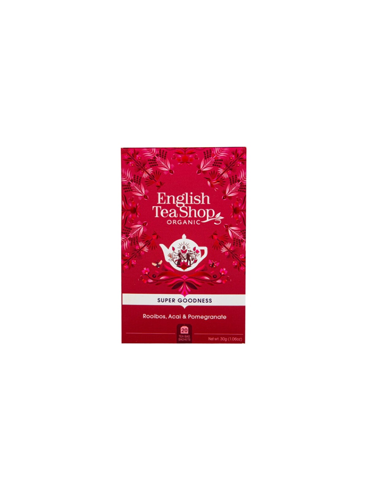 English Tea Shop Rooibos, acai e melograno BIOLOGICO 20 bustine unisex
