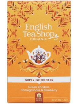 English Tea Shop Rooibos verde, melograno e mirtillo BIO 20 bustine unisex
