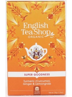 English Tea Shop Curcuma, zenzero e citronella BIO 20 bustine unisex