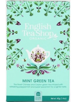 English Tea Shop Tè verde alla menta BIO 20 bustine unisex