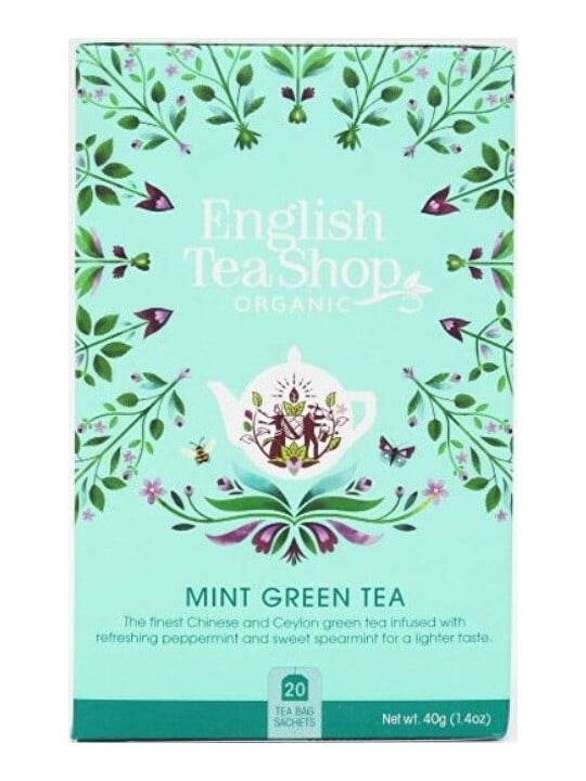 English Tea Shop Tè verde alla menta BIO 20 bustine unisex