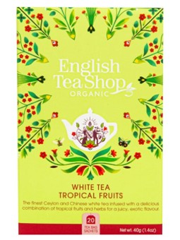 English Tea Shop Tè bianco con frutti tropicali BIO 20 bustine unisex