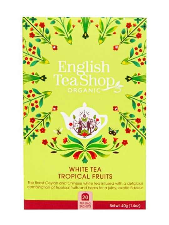 English Tea Shop Tè bianco con frutti tropicali BIO 20 bustine unisex