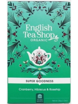 English Tea Shop Mirtillo rosso, ibisco e rosa canina BIOLOGICO 20 bustine unisex