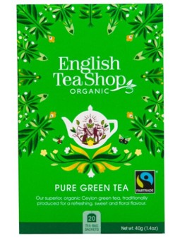 English Tea Shop Tè verde biologico puro, 20 bustine unisex