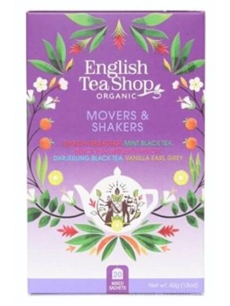 English Tea Shop Set da tè Movers and Shakers con 20 bustine unisex