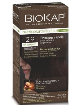 Biokap Tintura per capelli BIOKAP DELICATO RAPID - 2.9 Castano scuro cioccolato 135ml donna