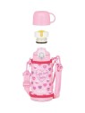 Thermos Thermos per bambini con due tappi - rosa 600 ml bambino