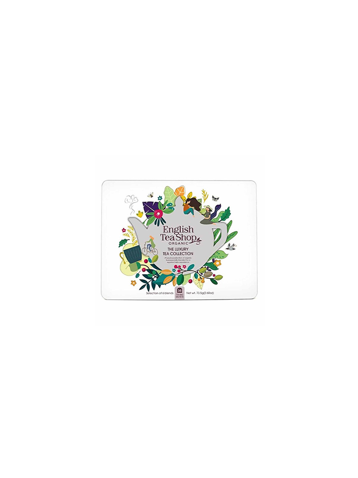 English Tea Shop Collezione di lusso in latta BIO 36 sacchetti unisex