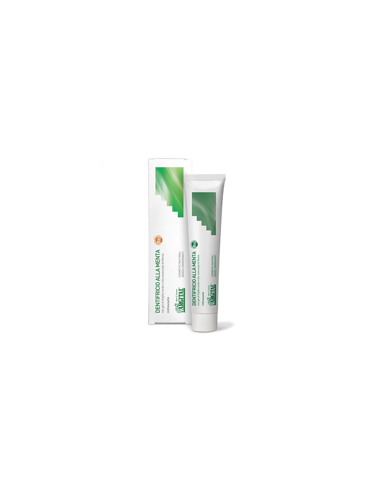 Argital Dentifricio alla menta e argilla verde 75 ml unisex