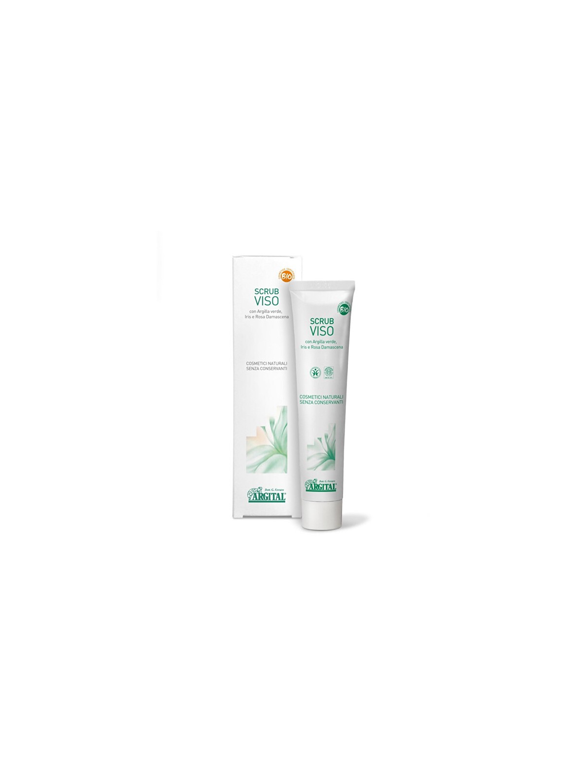 Argital Scrub e maschera viso all'argilla verde 200 ml donna