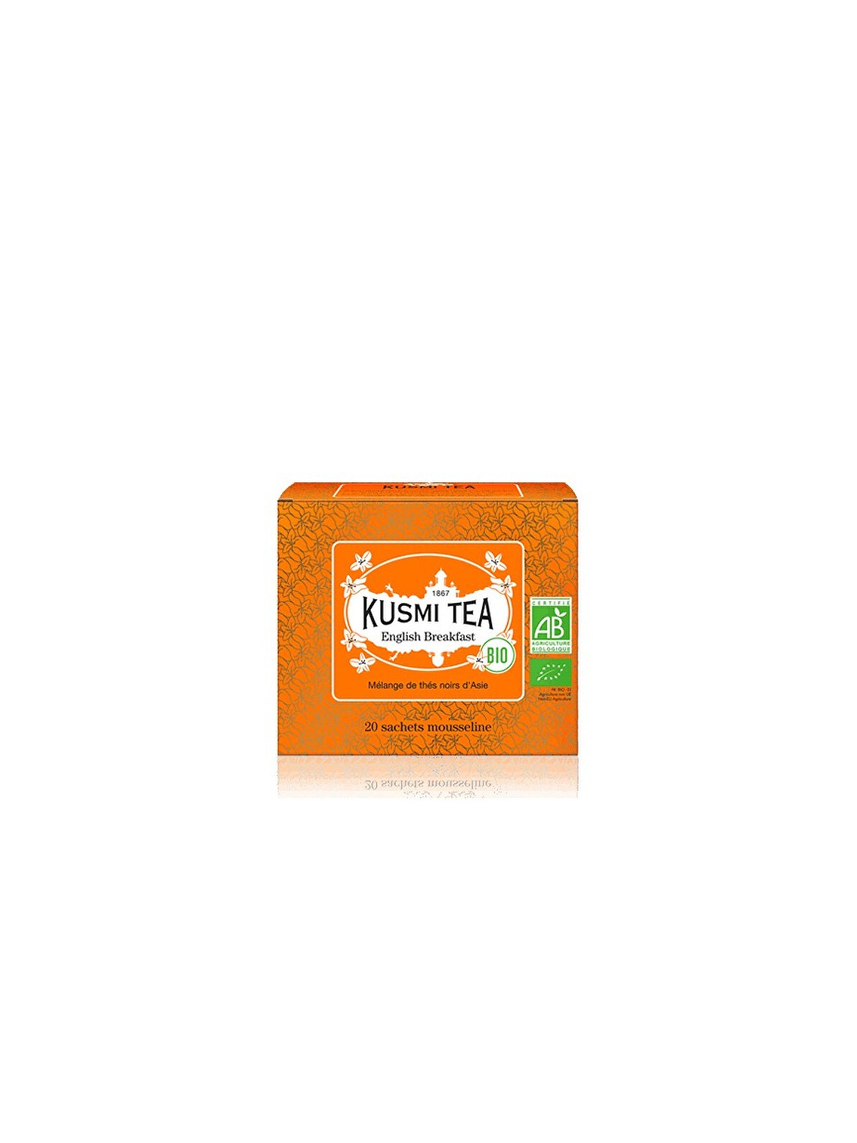 Kusmi Tea Colazione inglese 20 sacchetti di mussola BIO 40 g unisex
