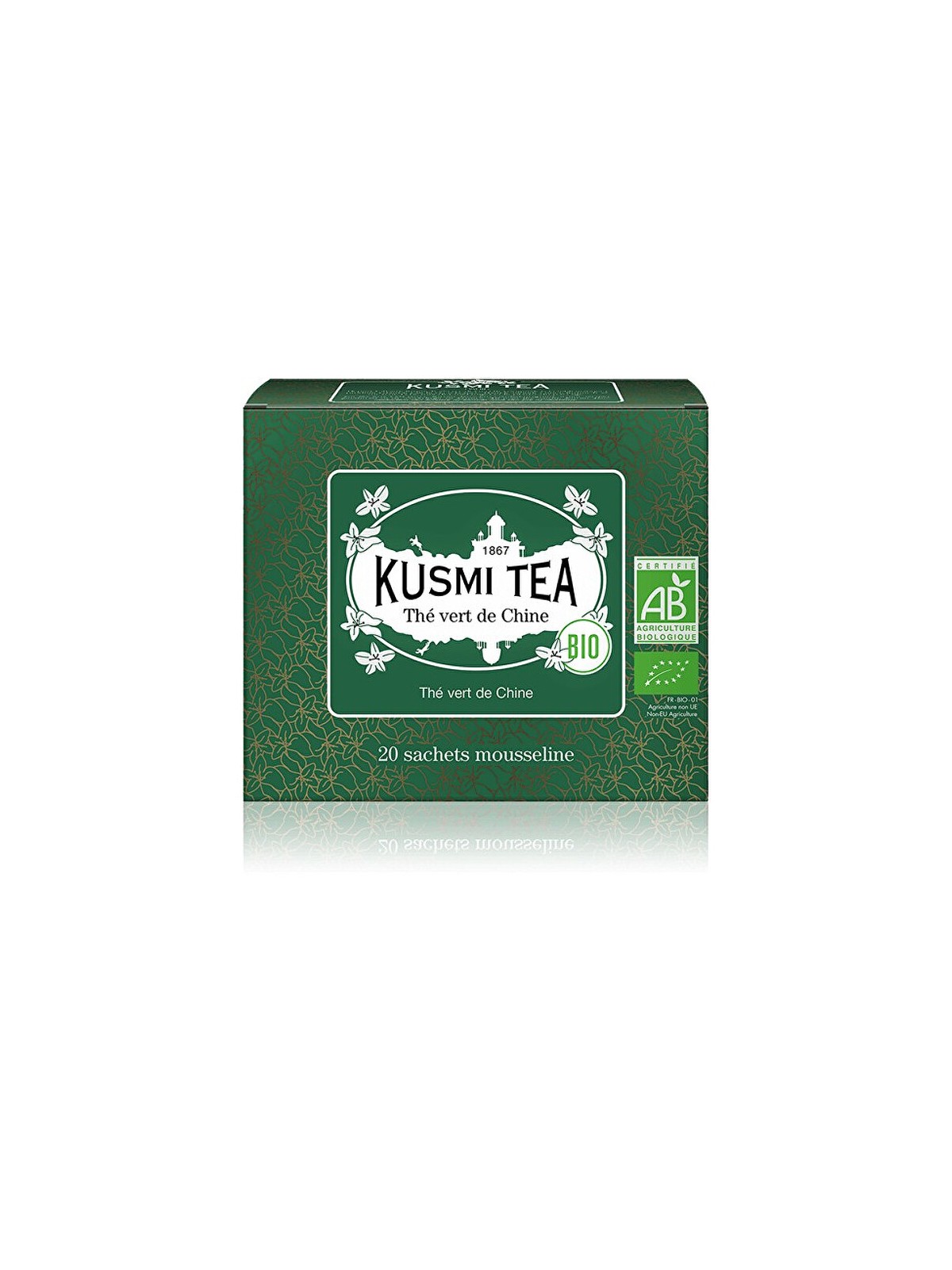 Kusmi Tea Verde cinese 20 bustine BIOLOGICO 40 g unisex