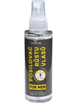 Clinical Stimolatore per la crescita dei capelli da uomo 100 ml uomo