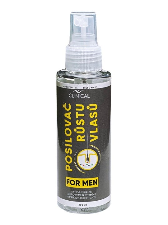 Clinical Stimolatore per la crescita dei capelli da uomo 100 ml uomo