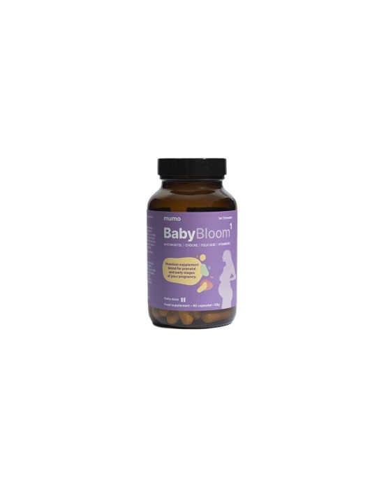 Mumo BabyBloom 1 - per il primo trimestre di gravidanza e la sua pianificazione 60 capsule donna