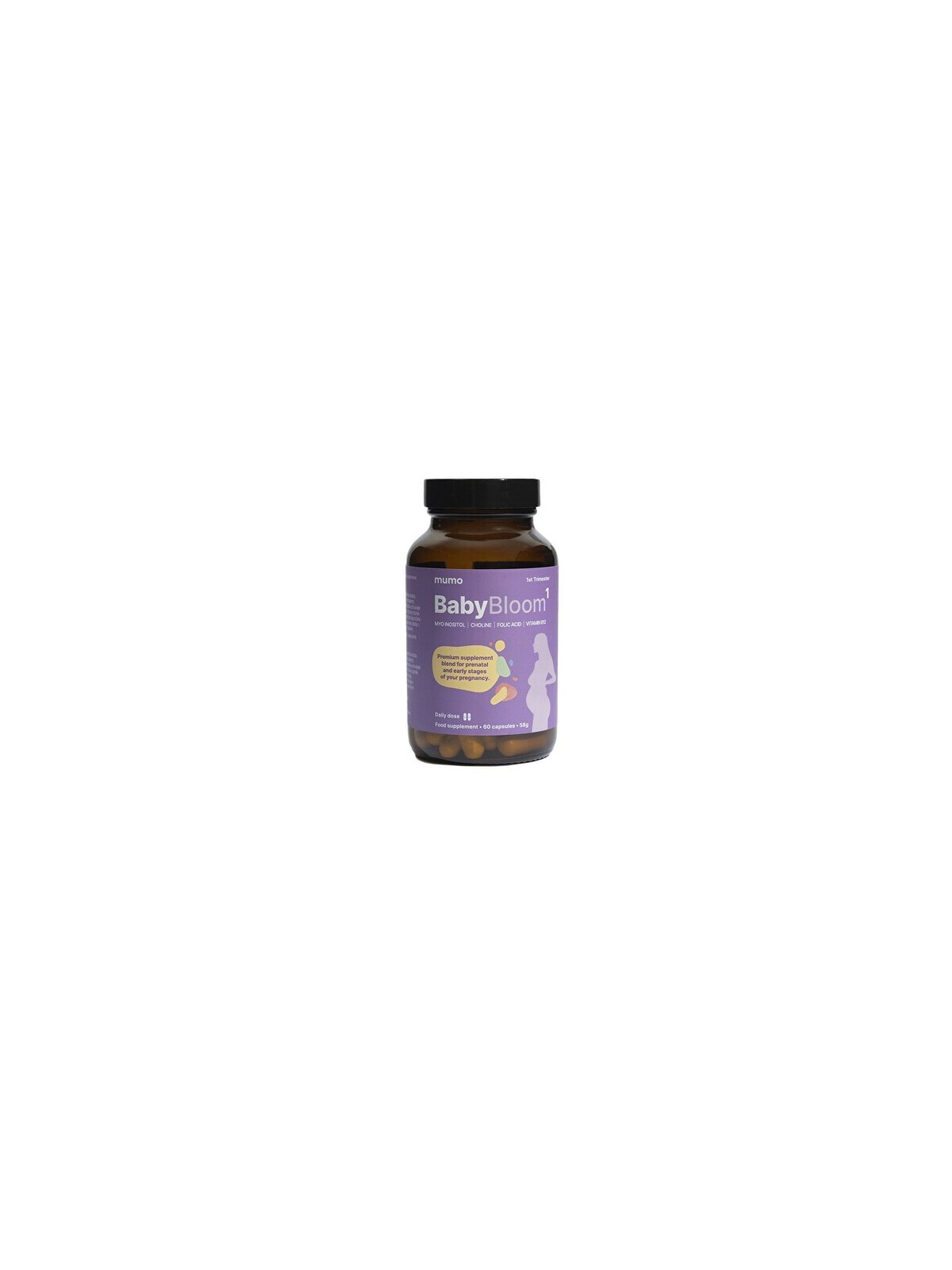 Mumo BabyBloom 1 - per il primo trimestre di gravidanza e la sua pianificazione 60 capsule donna