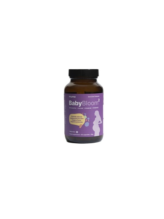 Mumo BabyBloom 2 - per il secondo e terzo trimestre di gravidanza 60 capsule donna