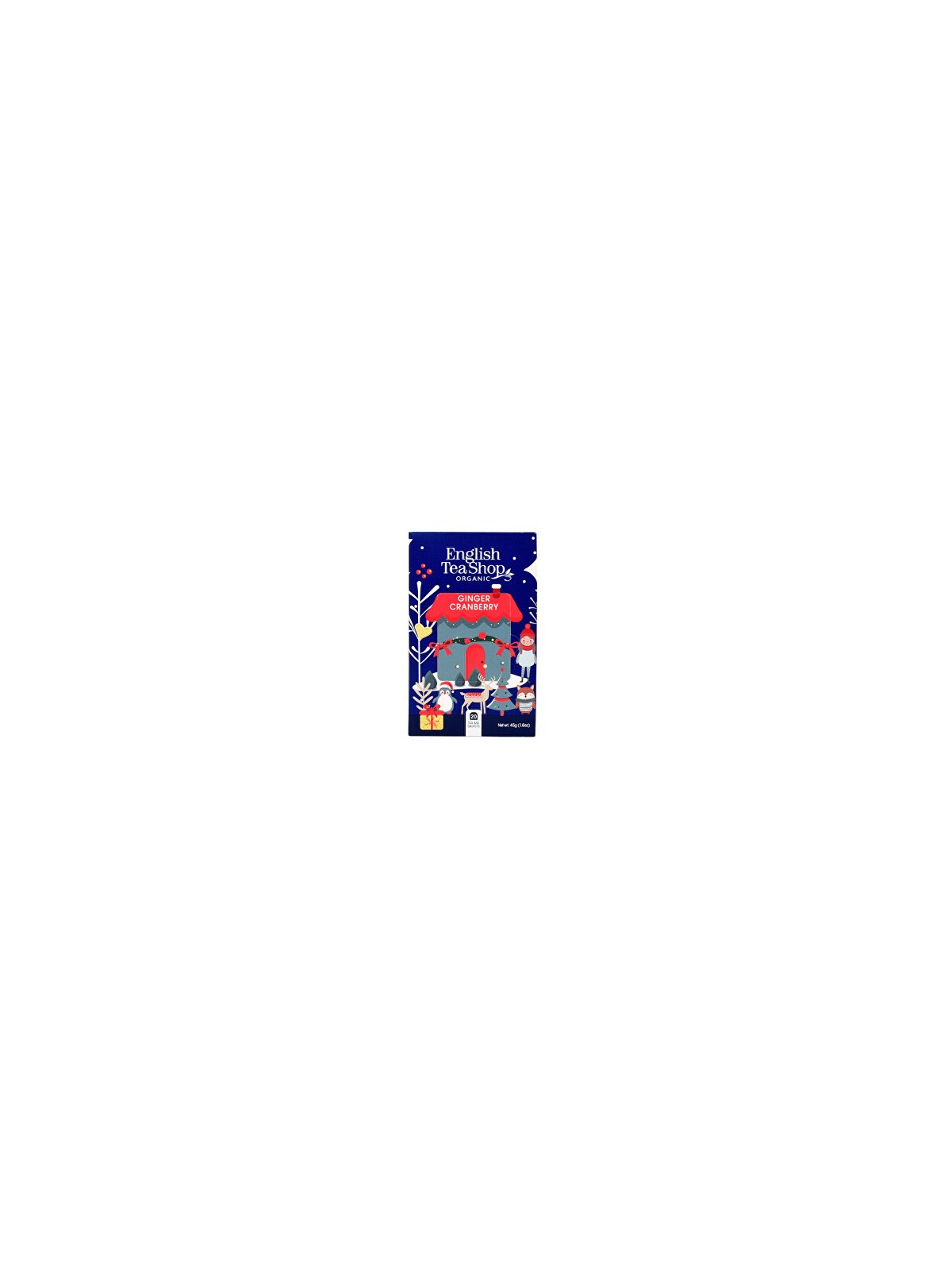 English Tea Shop Zenzero e mirtilli rossi BIO 20 bustine unisex