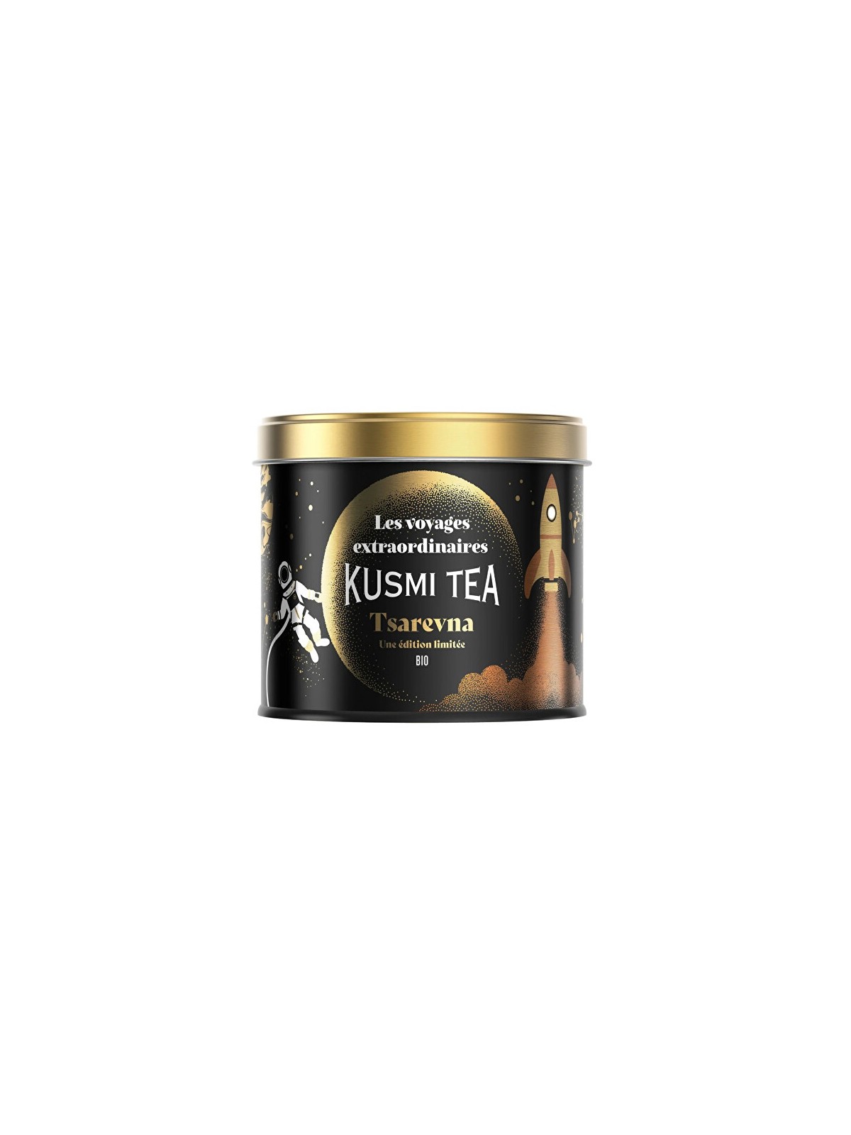 Kusmi Tea Tè sfuso biologico Tsarevna 2025 in lattina da 120 g unisex