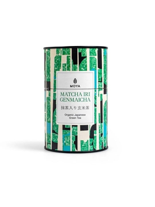 MOYA Tè verde giapponese biologico Matcha Iri Genmaicha 60 g unisex