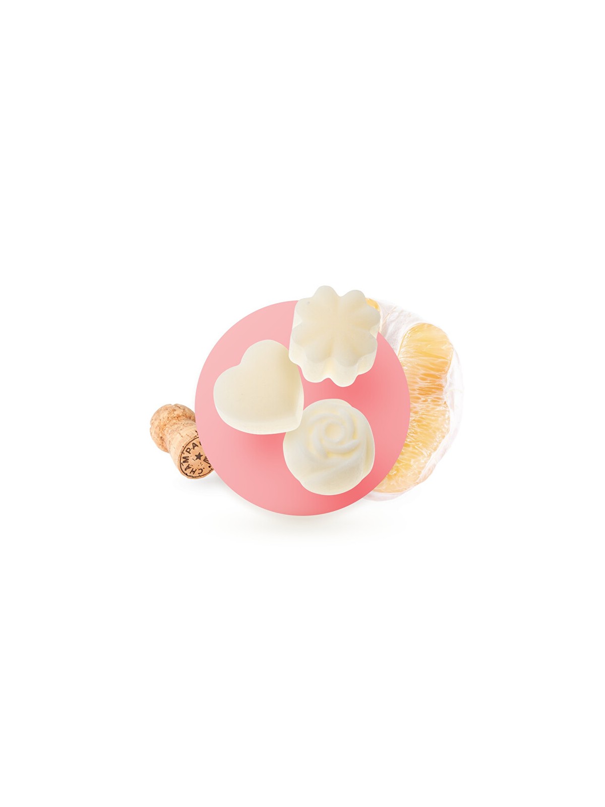 goda Gerna cera profumata al pomelo e champagne 12 pezzi / 80 g unisex