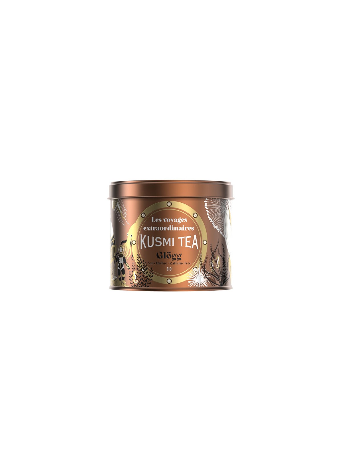 Kusmi Tea Tè sfuso biologico Glögg 2025 in latta da 125 g unisex