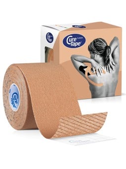 CureTape Nastro kinesiologico classico beige 5 cm x 5 m unisex