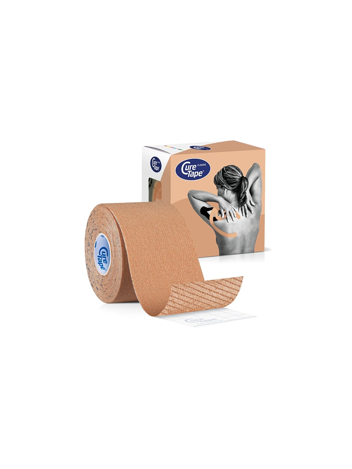 CureTape Nastro kinesiologico classico beige 5 cm x 5 m unisex