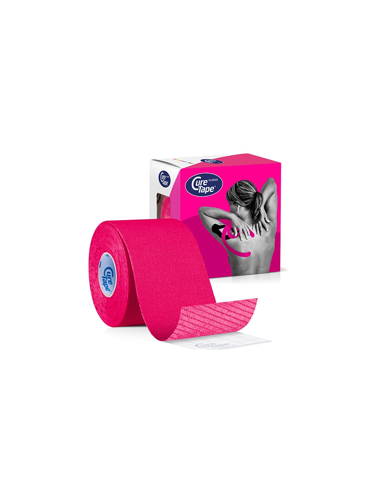 CureTape Nastro kinesiologico classico rosa 5 cm x 5 m unisex
