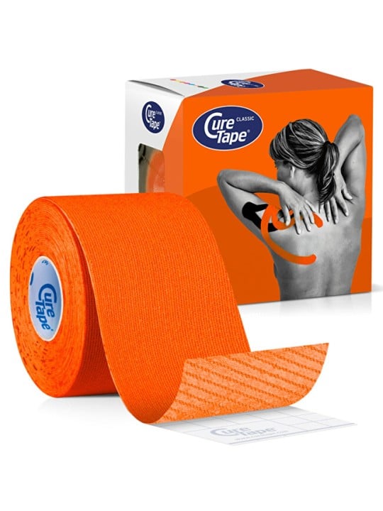 CureTape Nastro kinesiologico classico arancione 5 cm x 5 m unisex