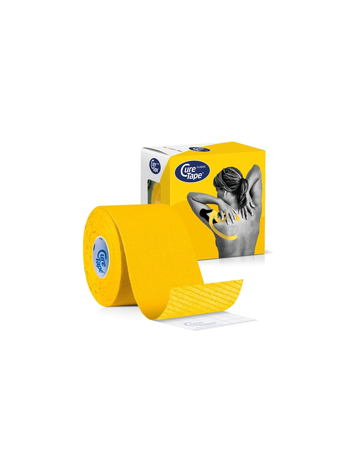 CureTape Nastro kinesiologico classico giallo 5 cm x 5 m unisex