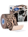 CureTape Nastro kinesiologico per tatuaggi temporanei, 5 cm x 5 m unisex