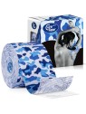 CureTape Nastro kinesiologico blu militare, 5 cm x 5 m unisex